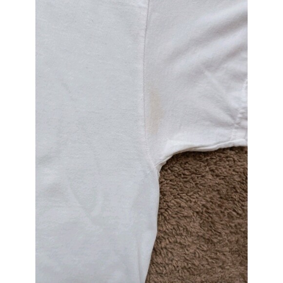 Kurt Cobain T-Shirt Men's XL White Short Sleeve - Picture 4 of 8
